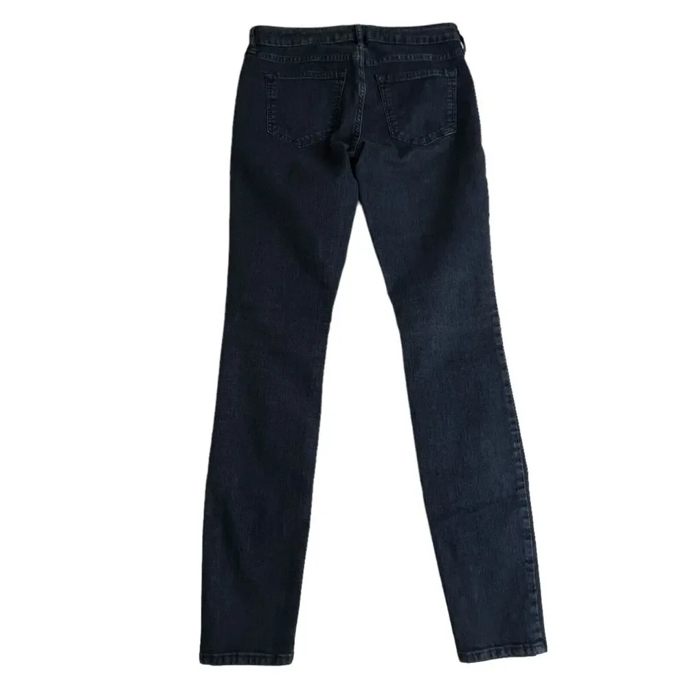 Rich & Skinny‎ Womens Dark Wash Low Rise Skinny Jeans 27